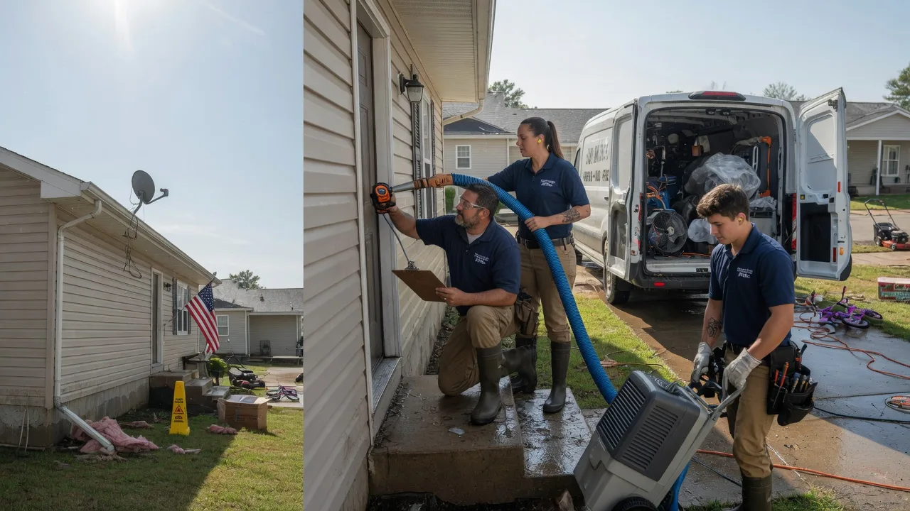 Ceiling Water Damage Restoration in Tuppers Plains, OH near me